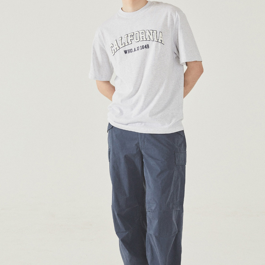 WHO.A.U California Logo T-shirt