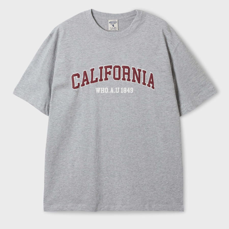 WHO.A.U California Logo T-shirt