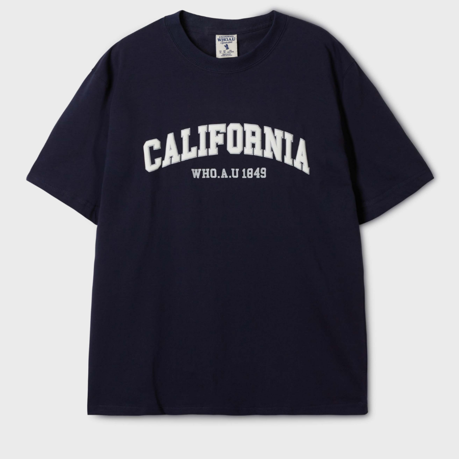 WHO.A.U California Logo T-shirt