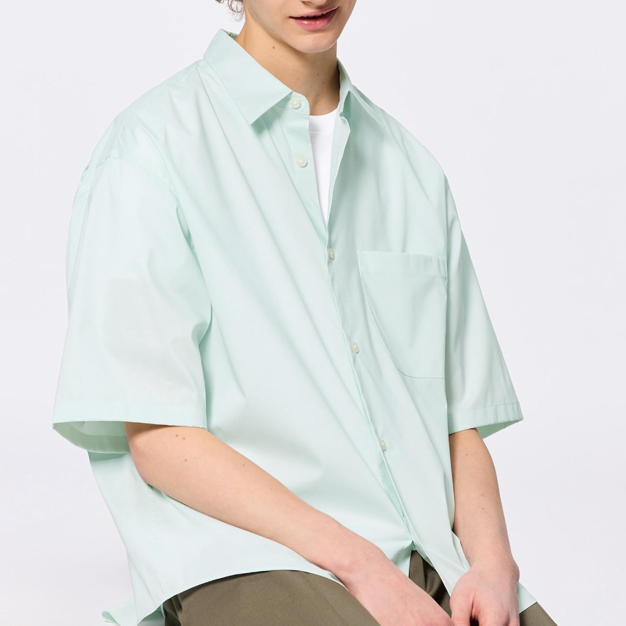 UNIQLO GU Broad Oversized Shirt
