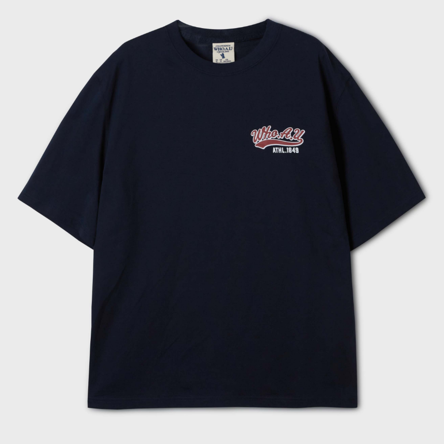 WHO.A.U Steve Back Graphic T-Shirt [B]