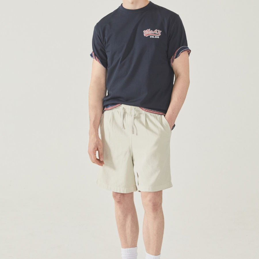 WHO.A.U Steve Back Graphic T-Shirt [B]