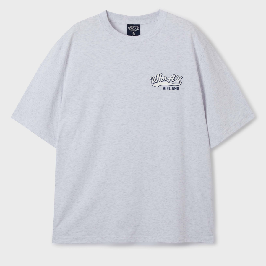 WHO.A.U Steve Back Graphic T-Shirt [B]