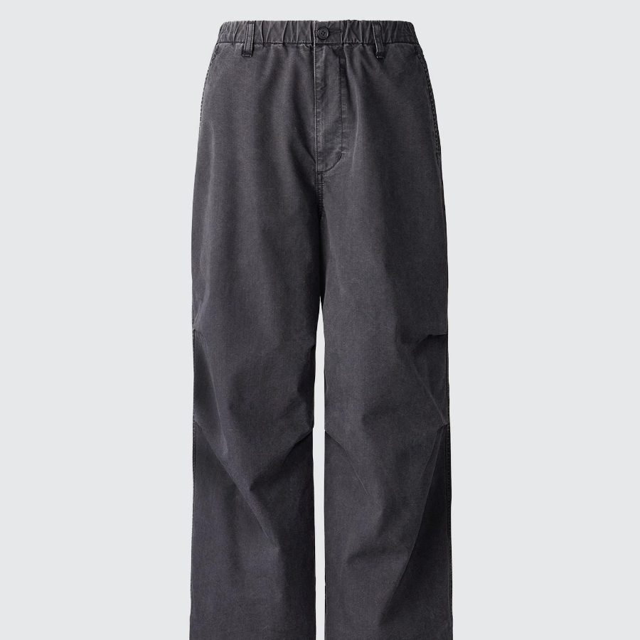 UNIQLO Wide Parachute Pants (Denim)