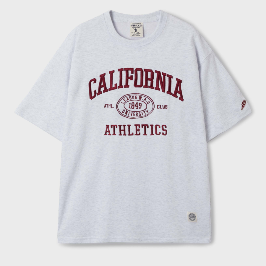 WHO.A.U California Embroidery T-shirt