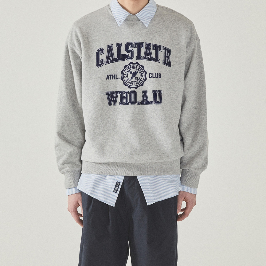 WHO.A.U Campus Emblem Sweatshirt