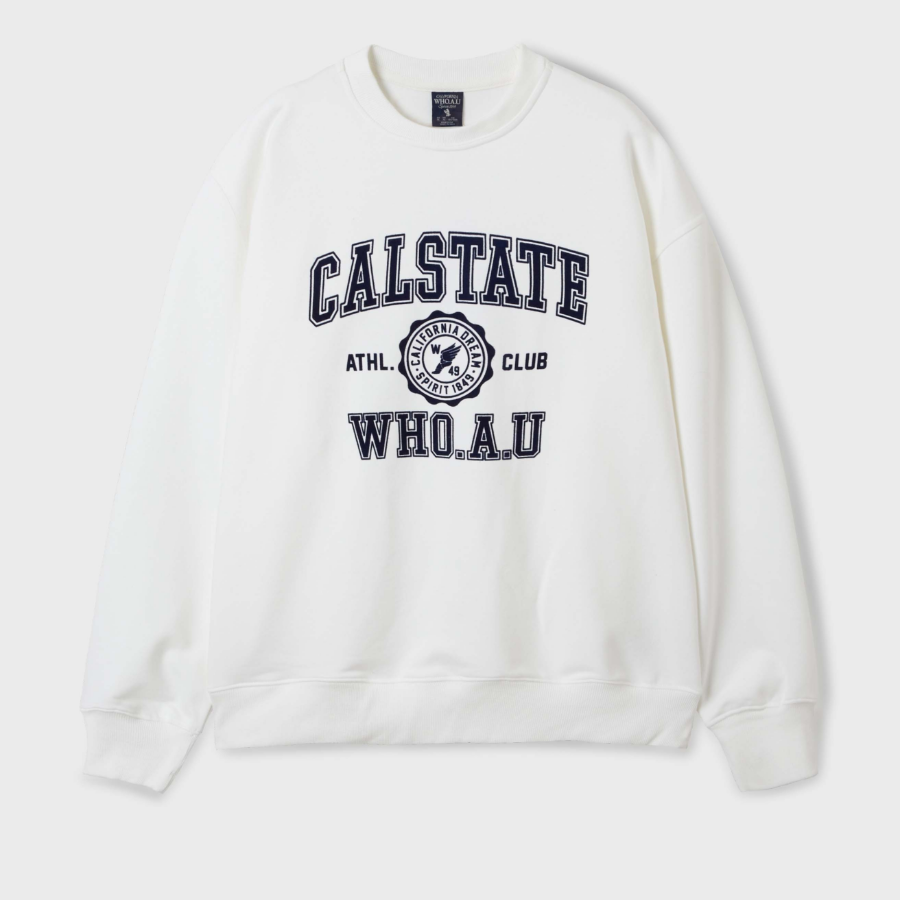 WHO.A.U Campus Emblem Sweatshirt