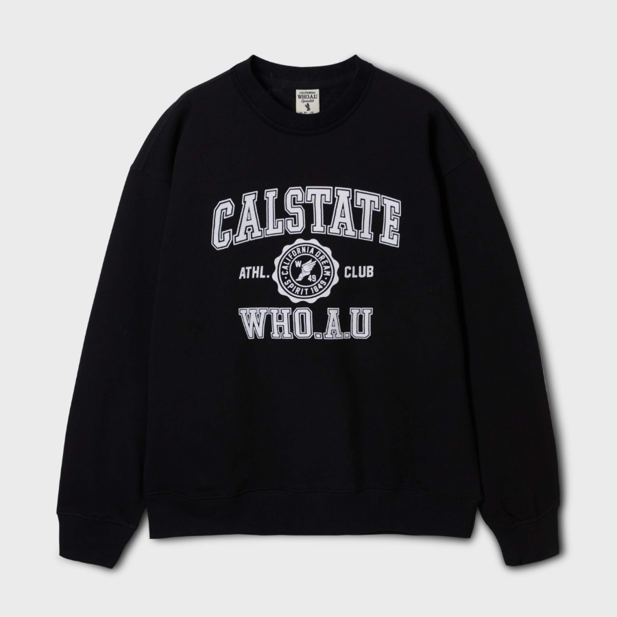WHO.A.U Campus Emblem Sweatshirt