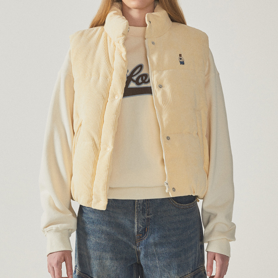 WHO.A.U — жилет Corduroy Padding Vest