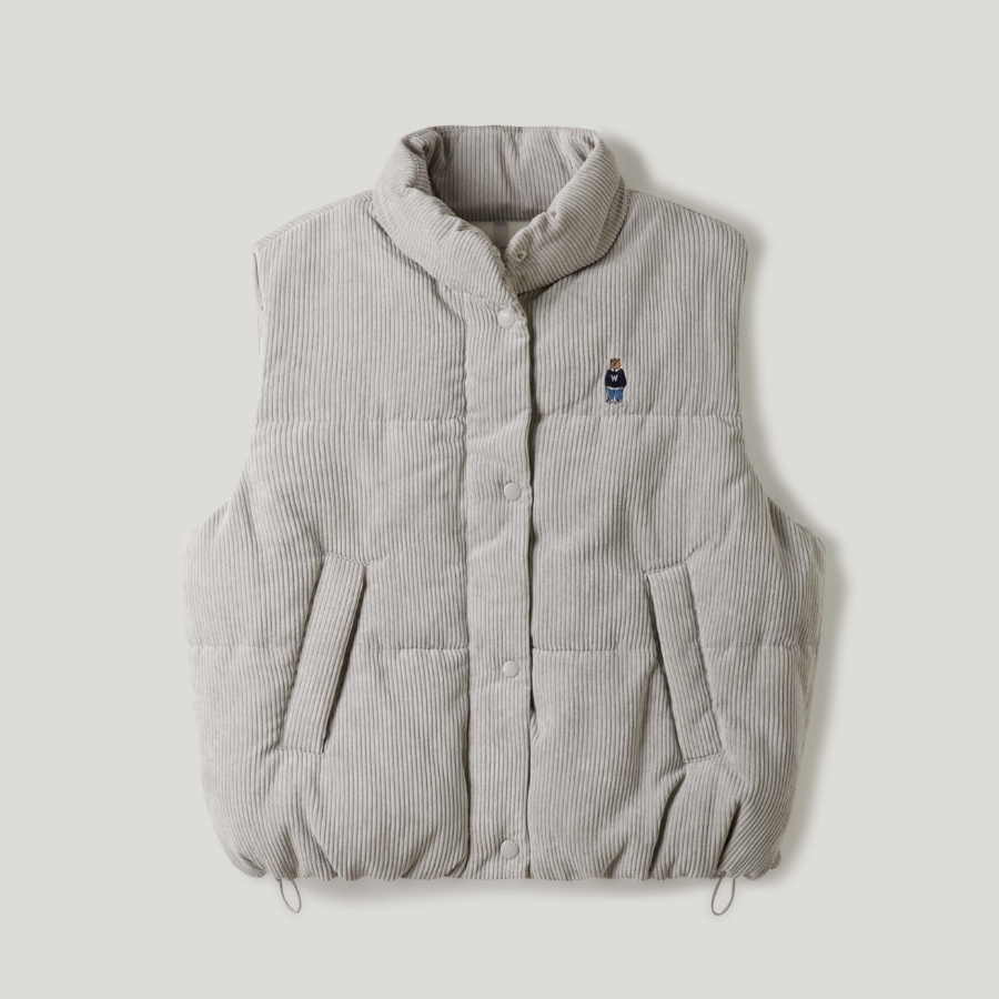 WHO.A.U — жилет Corduroy Padding Vest