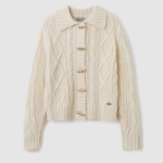 WHO.A.U — кардиган Aran Cable Toggle Button Cardigan