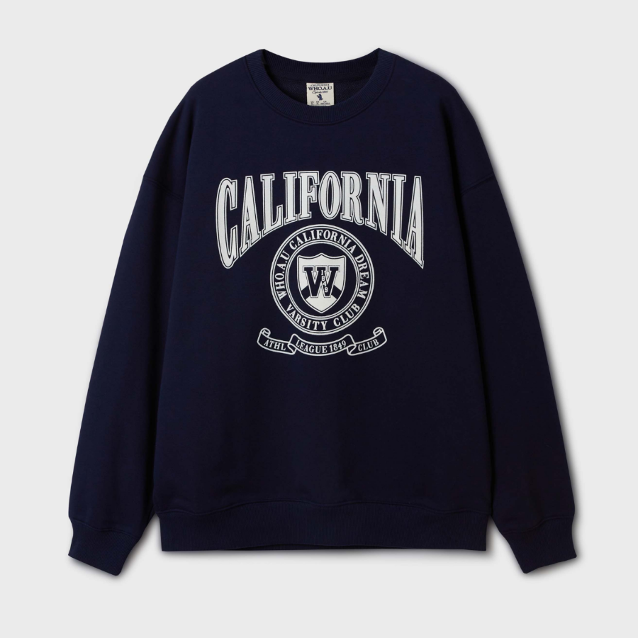 WHO.A.U Campus Big Logo Sweatshirt