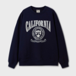 WHO.A.U Campus Big Logo Sweatshirt