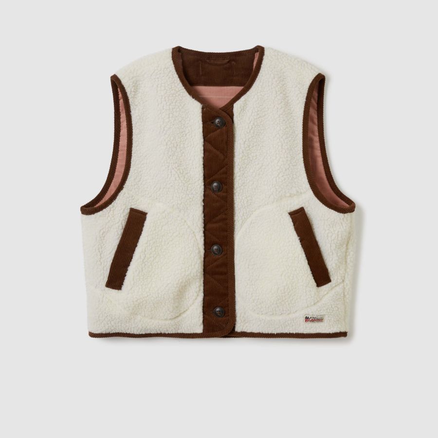 WHO.A.U— жилетка Reversible Fur Vest