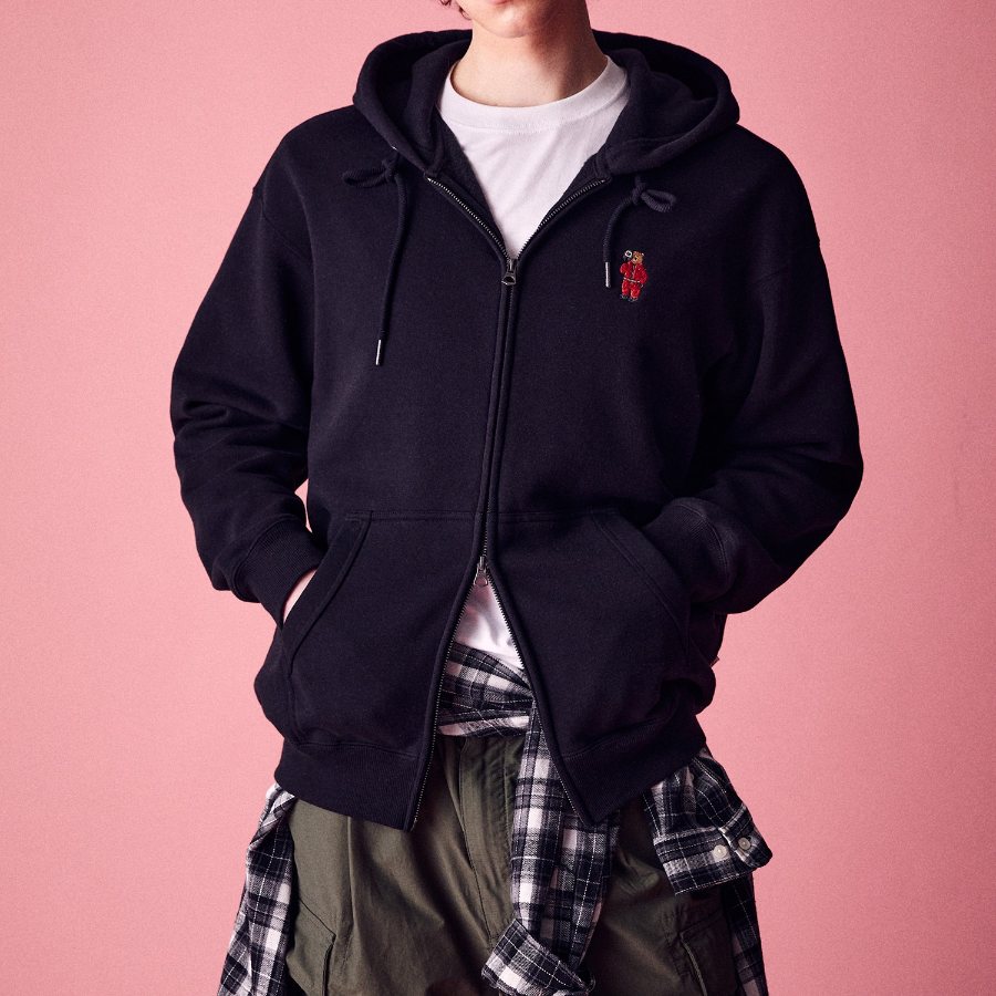 WHO.A.U [WAU X SQUID GAME] Steve Hood Zip-up