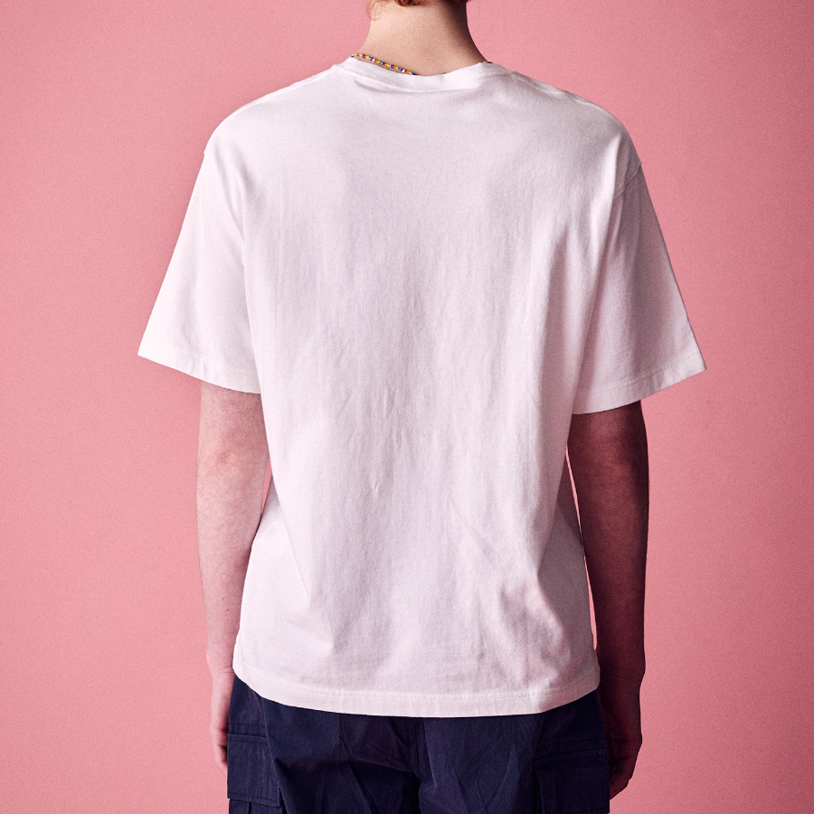 WHO.A.U [WAU X SQUID GAME] Cartoon Dyed T-Shirt