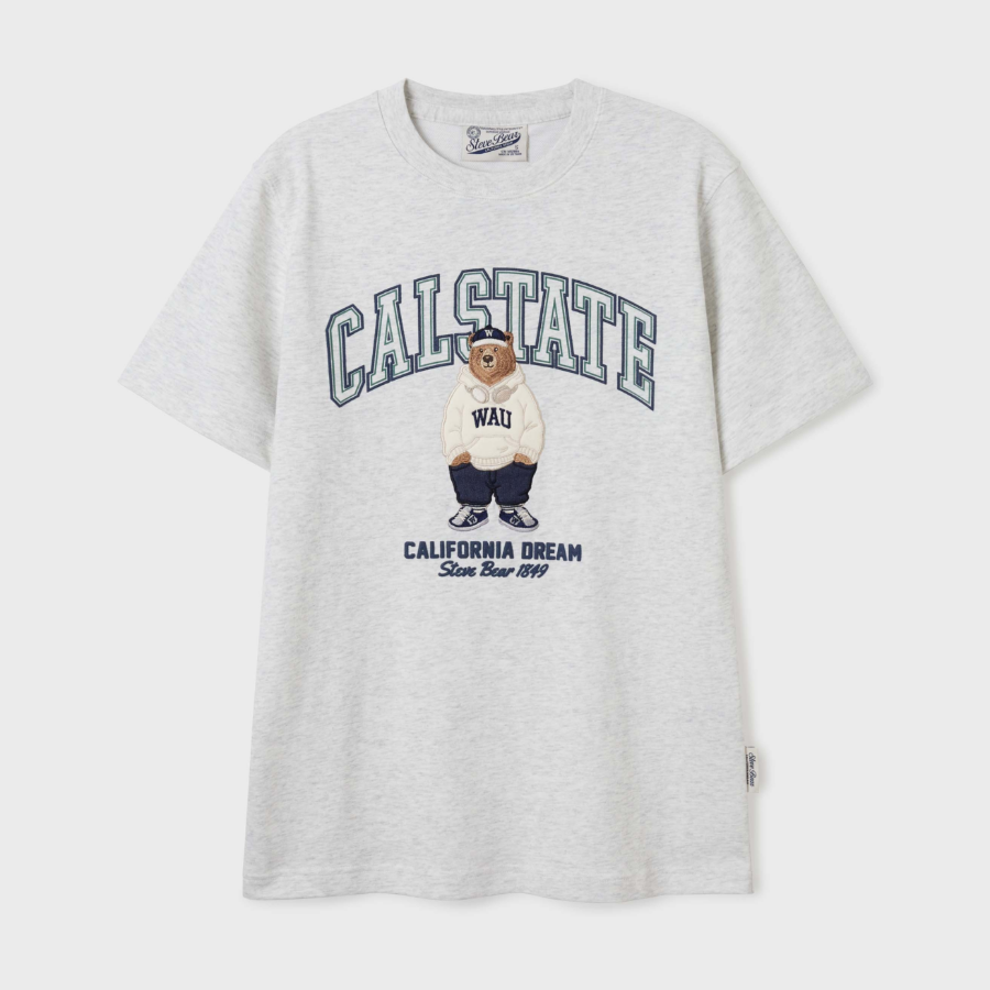 WHO.A.U Steve Patch T-Shirt[B]