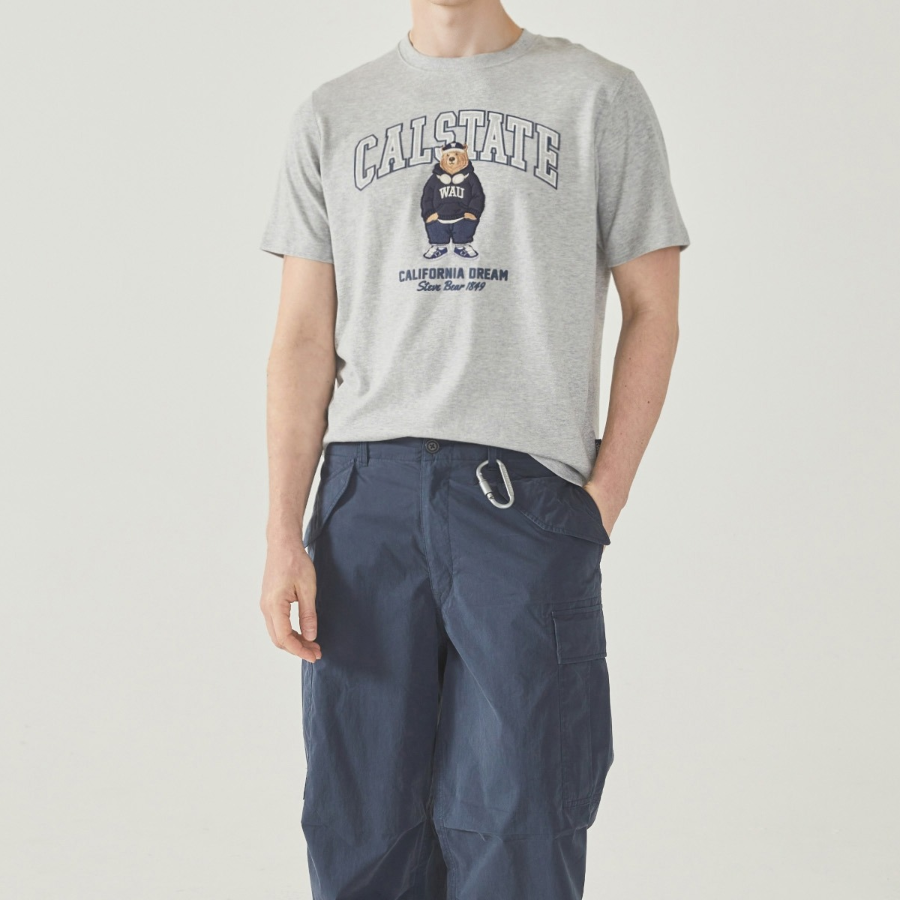 WHO.A.U Steve Patch T-Shirt[B]