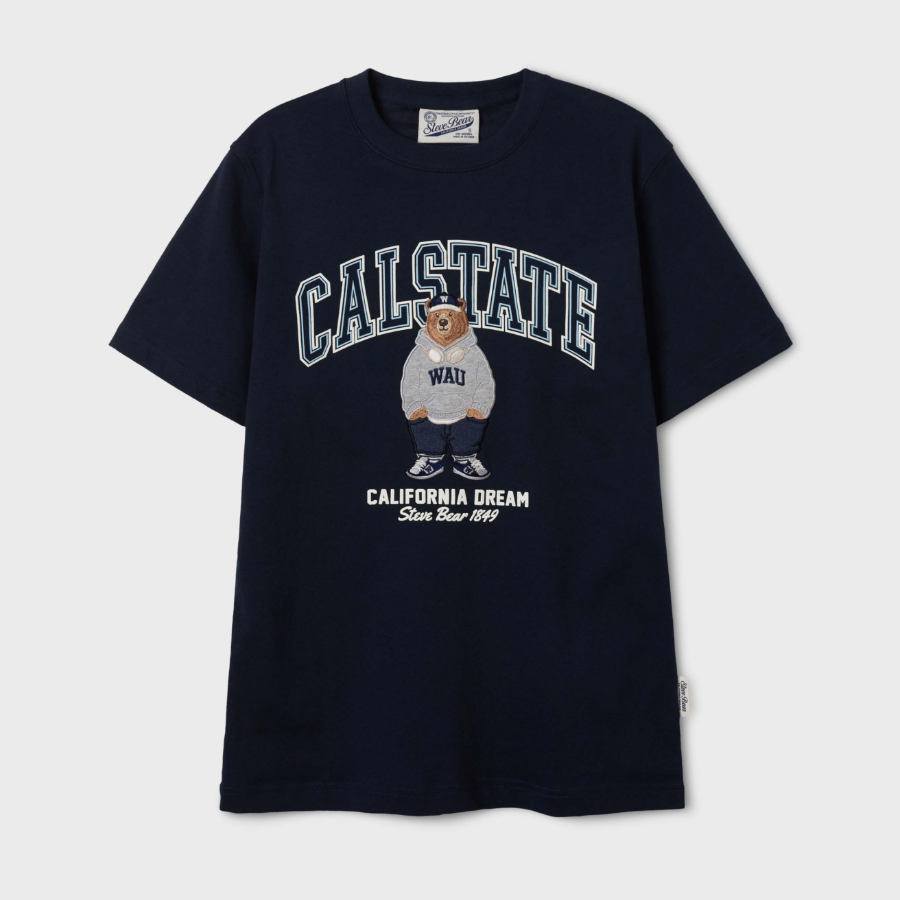 WHO.A.U Steve Patch T-Shirt[B]