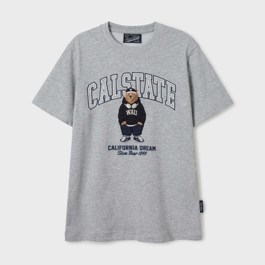 WHO.A.U Steve Patch T-Shirt[B]