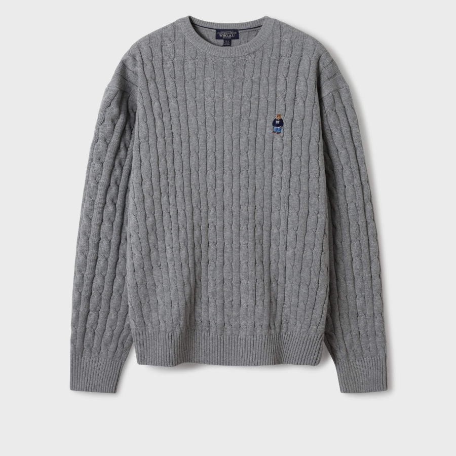 WHO.A.U Steve Cable Sweater