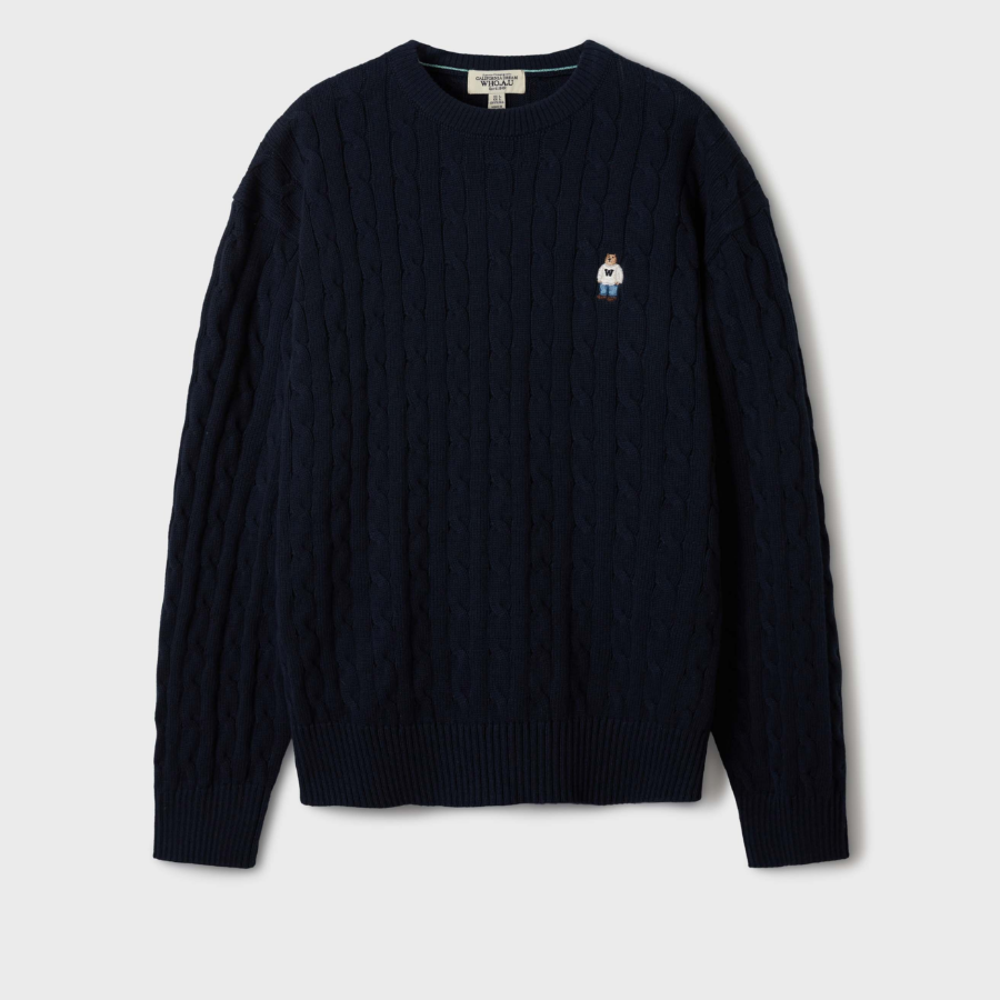 WHO.A.U Steve Cable Sweater