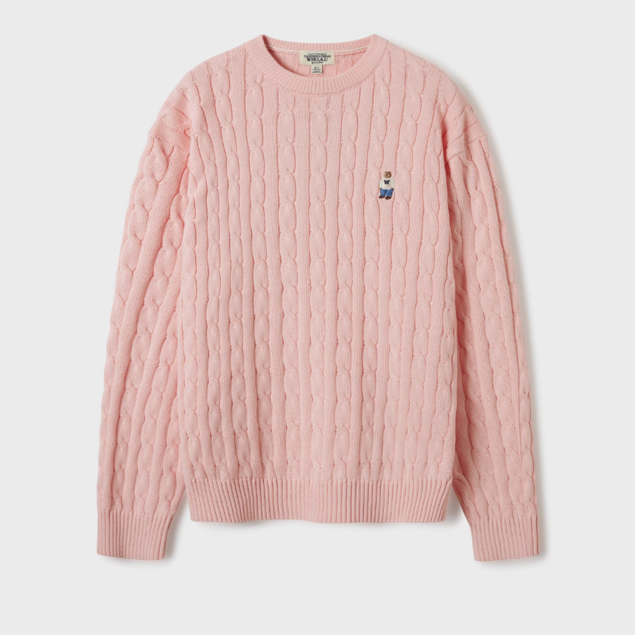 WHO.A.U Steve Cable Sweater