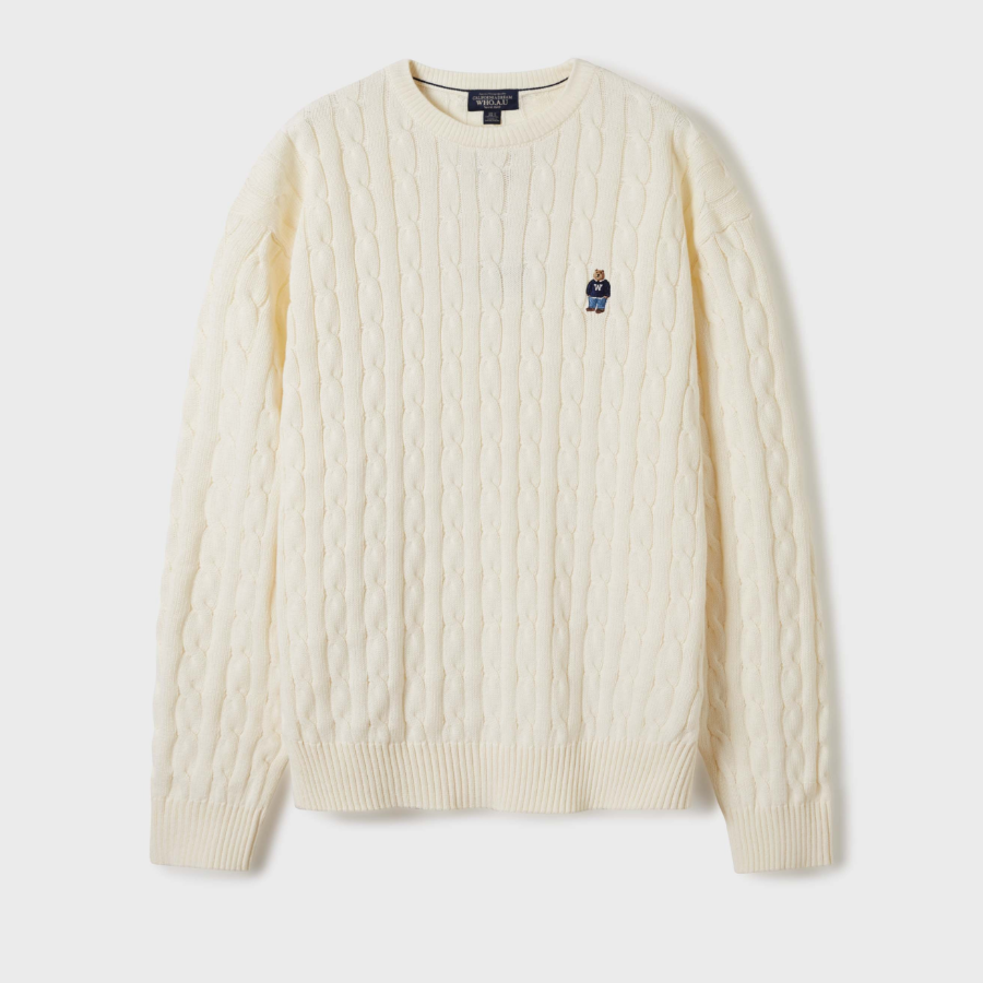 WHO.A.U Steve Cable Sweater