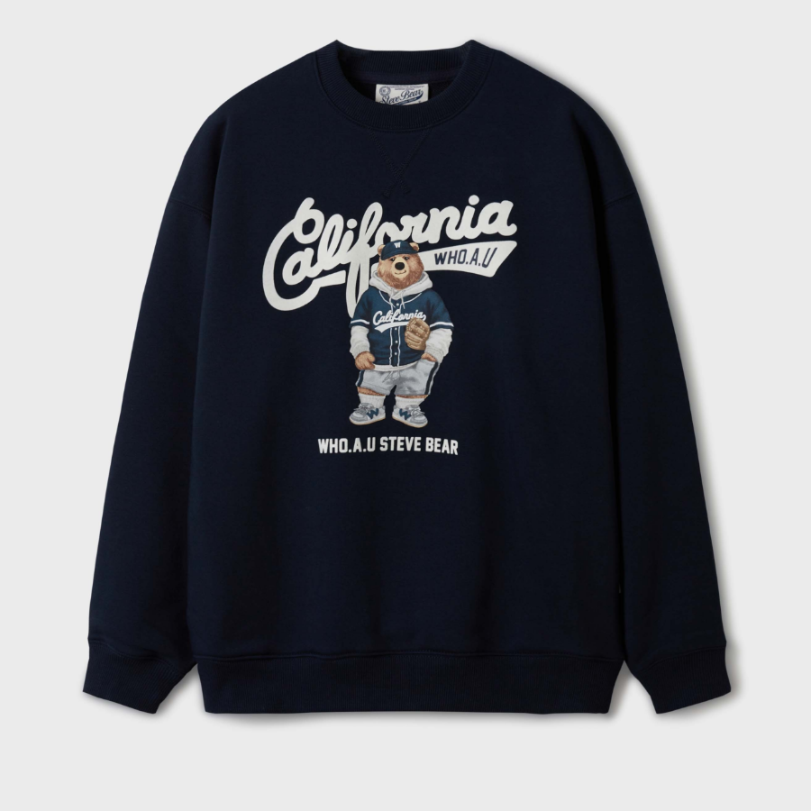 WHO.A.U Steve Photo Sweatshirt