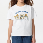 UNIQLO GIRLS mofusand UT (Graphic T, Short Sleeve) A