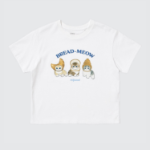 UNIQLO GIRLS mofusand UT (Graphic T, Short Sleeve) A