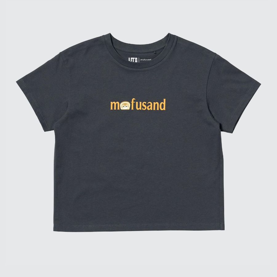 UNIQLO GIRLS mofusand UT (Graphic T, Short Sleeve) D