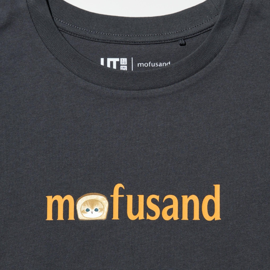 UNIQLO GIRLS mofusand UT (Graphic T, Short Sleeve) D