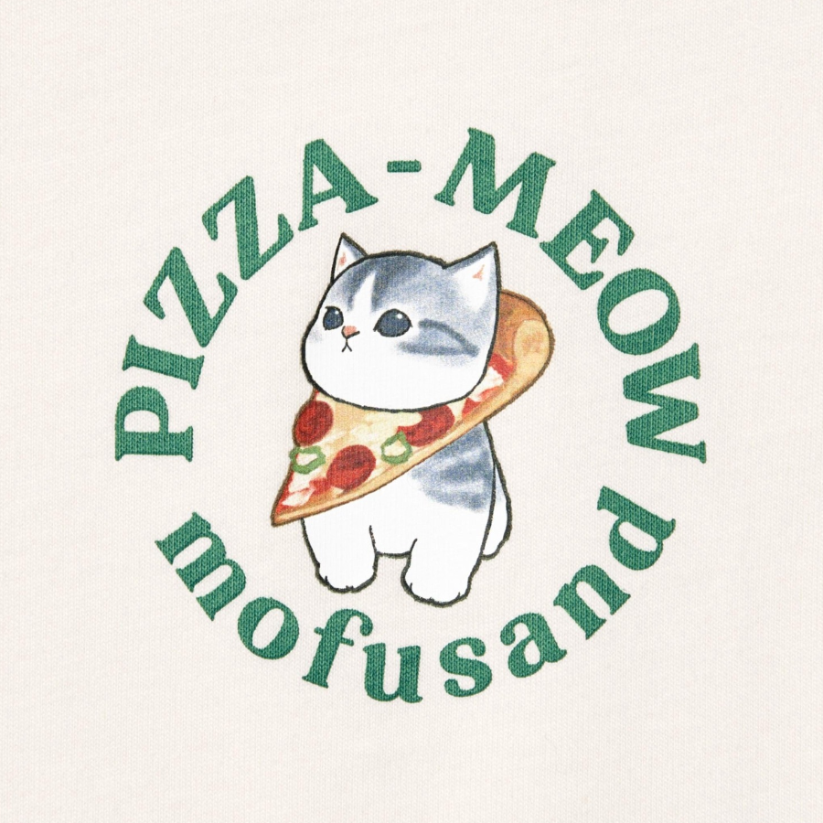 UNIQLO GIRLS mofusand UT (Graphic T, Short Sleeve) C