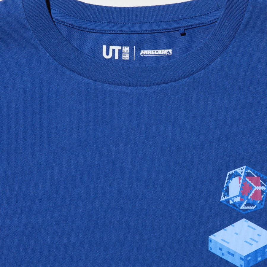UNIQLO KIDS Minecraft UT (Graphic T, Short Sleeve) C