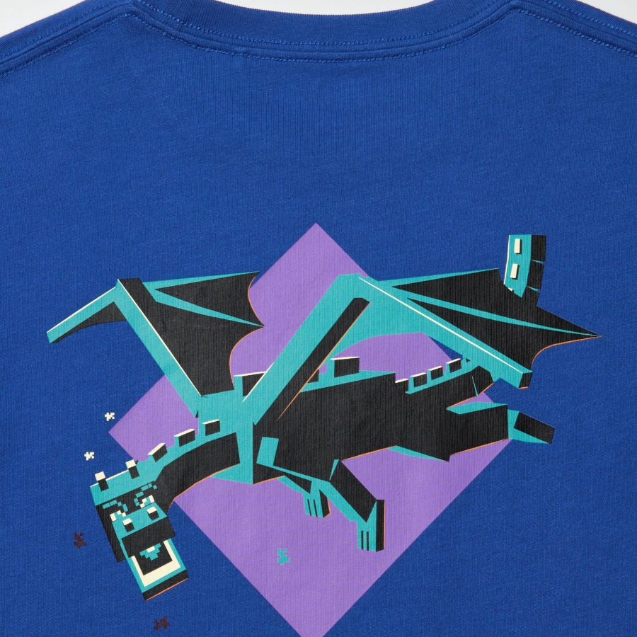 UNIQLO KIDS Minecraft UT (Graphic T, Short Sleeve) C