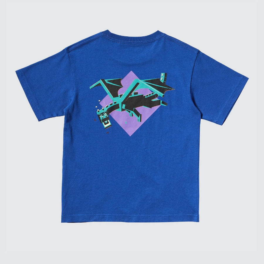 UNIQLO KIDS Minecraft UT (Graphic T, Short Sleeve) C