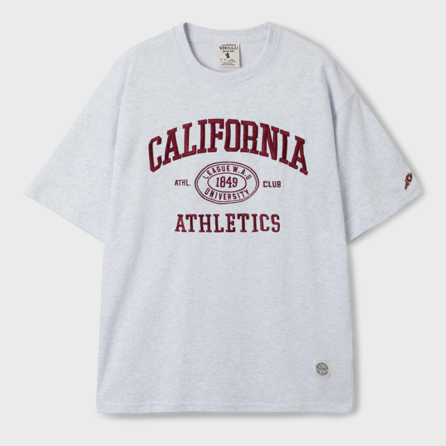 WHO.A.U — футболка California Embroidery T-shirt