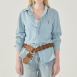 WHO.A.U — рубашка Steve Chambray Shirts (U)