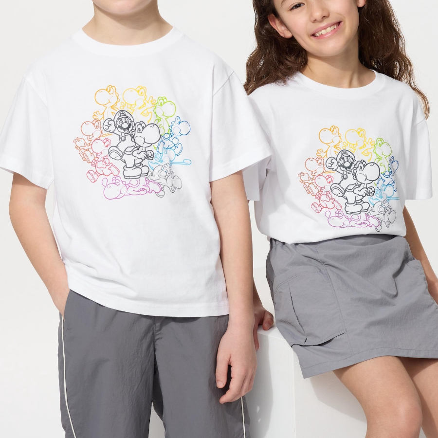 UNIQLO KIDS Super Mario Archive UT (Graphic T, Short Sleeve) A