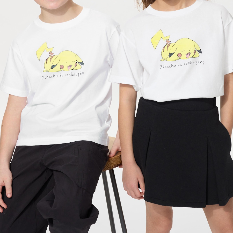 UNIQLO KIDS Pokémon UT (Graphic T, Short Sleeve) A