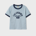 WHO.A.U — футболка Campus Ringer Short Sleeve T-shirt
