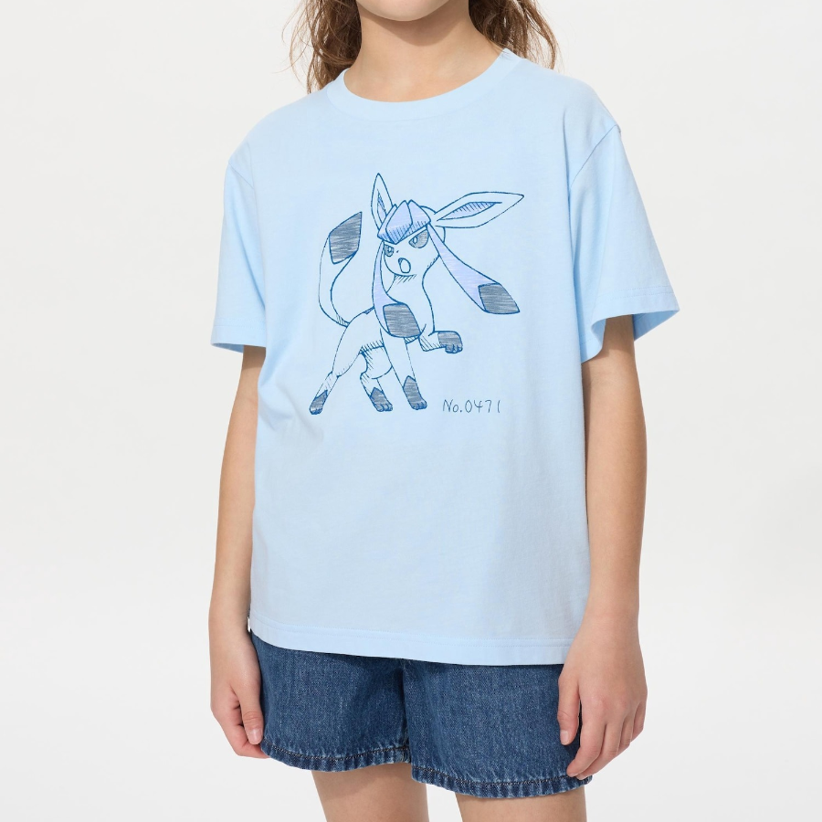 UNIQLO KIDS Pokémon UT (Graphic T, Short Sleeve) D