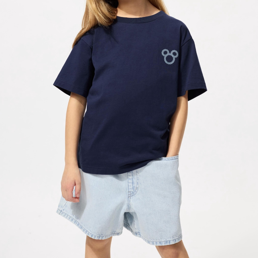 UNIQLO KIDS Disney in Blue UT (Graphic T, Short Sleeve) A