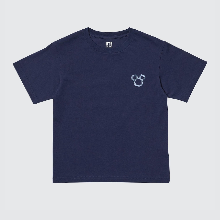 UNIQLO KIDS Disney in Blue UT (Graphic T, Short Sleeve) A