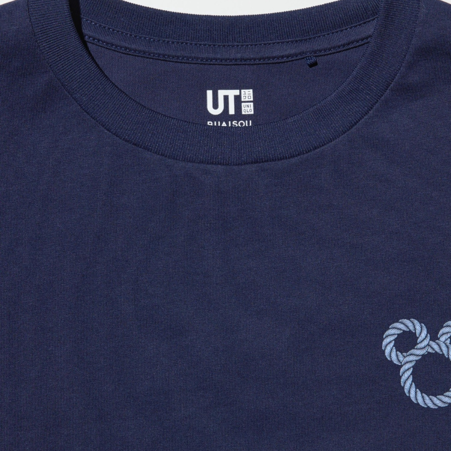 UNIQLO KIDS Disney in Blue UT (Graphic T, Short Sleeve) A