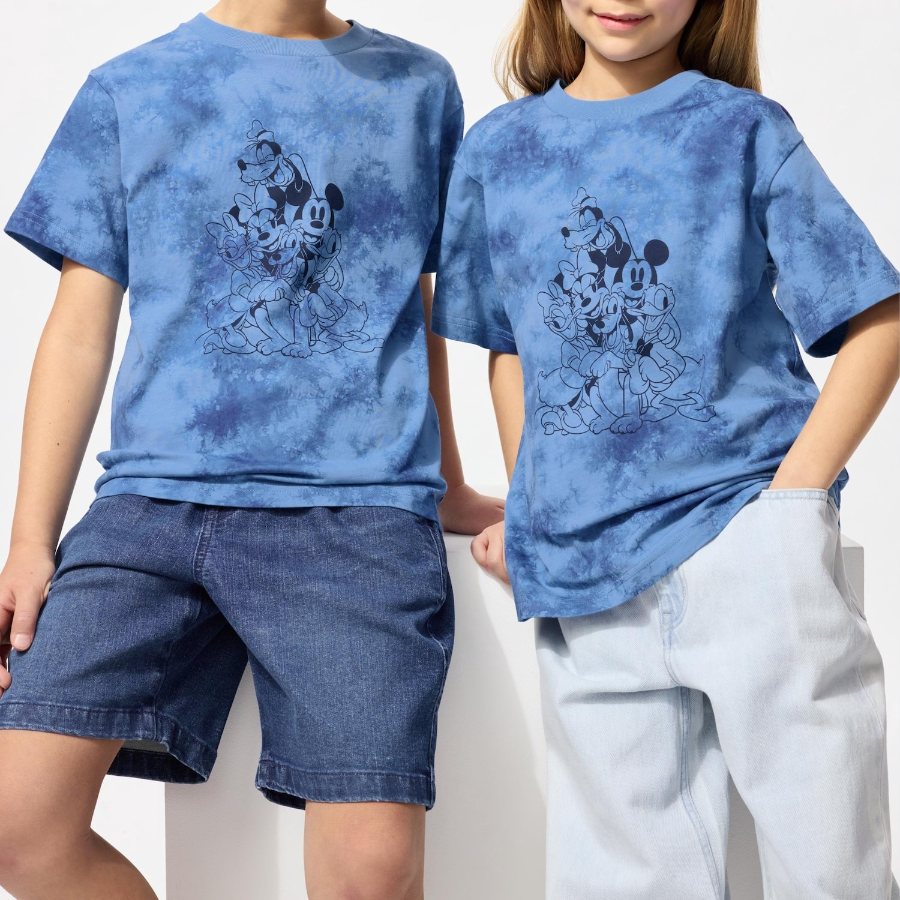 UNIQLO KIDS Disney in Blue UT (Graphic T, Short Sleeve) D