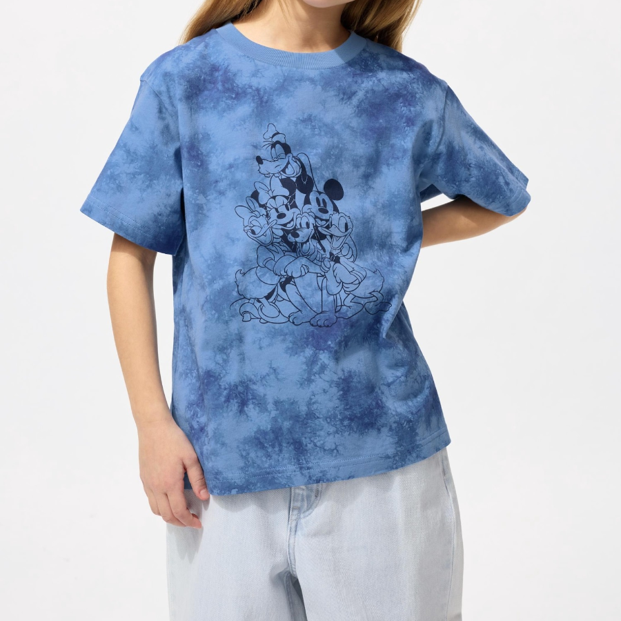 UNIQLO KIDS Disney in Blue UT (Graphic T, Short Sleeve) D
