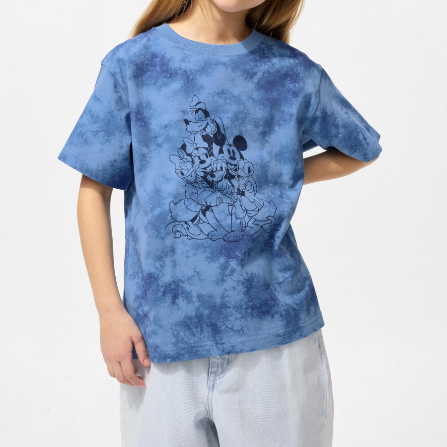 UNIQLO KIDS Disney in Blue UT (Graphic T, Short Sleeve) D