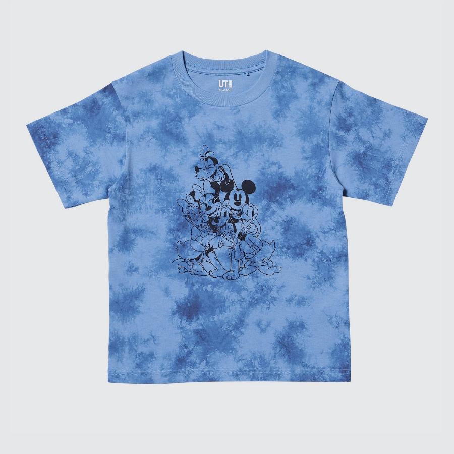 UNIQLO KIDS Disney in Blue UT (Graphic T, Short Sleeve) D